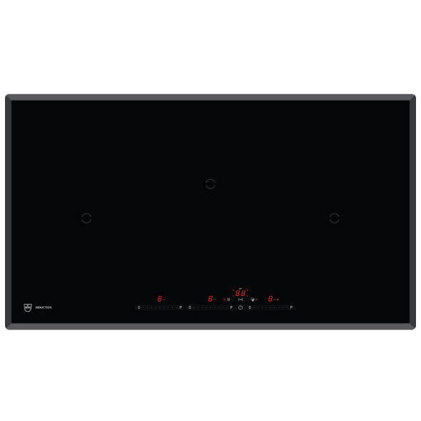 V-ZUG 58.5cm 3 Zone Induction Cooktop with Chrome Frame