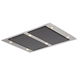 Schweigen Cassette Glass 120cm Silent Ceiling Rangehood