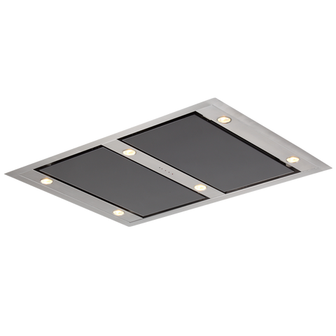 Schweigen Cassette Glass 120cm Silent Ceiling Rangehood