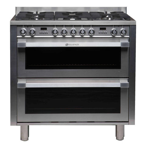 Allenzi 90cm Wide Freestanding Double Oven