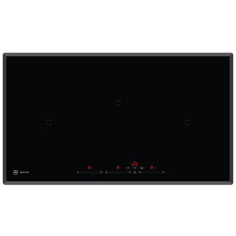 V-ZUG 58.5cm 3 Zone Induction Cooktop with Chrome Frame