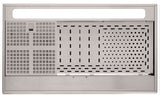 Klasse Alba 90cm Black Glass Silent Wall Rangehood