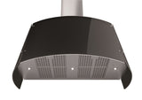 Klasse Regatta 90cm Black Designer Silent Wall Rangehood