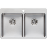 Oliveri Sonetto Double Bowl Topmount Sink