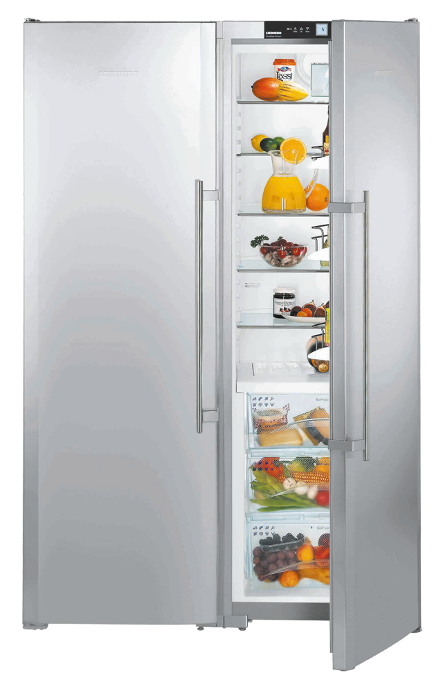 Liebherr SBSes 7253 Freestanding Side By Side Fridge Freezer