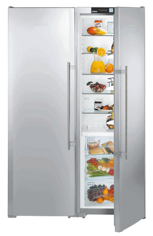 Liebherr SBSes 7253 Freestanding Side By Side Fridge Freezer