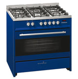 Scandium 90cm Black Upright-Cooker