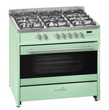 Scandium 90cm Black Upright-Cooker
