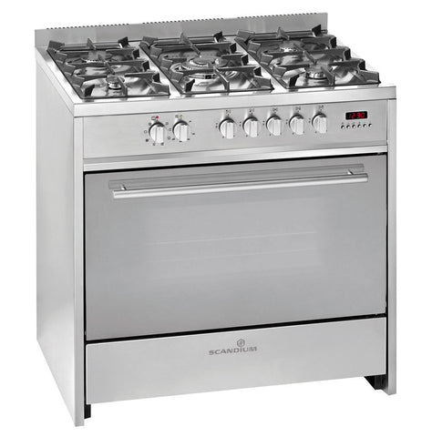 Scandium 90cm Stainless Steel Upright-Cooker