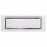 Klasse Glass 90cm Silent Undermount Rangehood