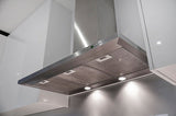 Schweigen Blue 90cm Silent Wallmount Rangehood