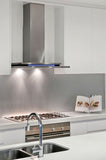 Schweigen Blue 90cm Silent Wallmount Rangehood